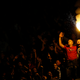 Illustration for article titled Smoke, Flares, Riot Police In Belgrade Derby Make For Haunting Photos